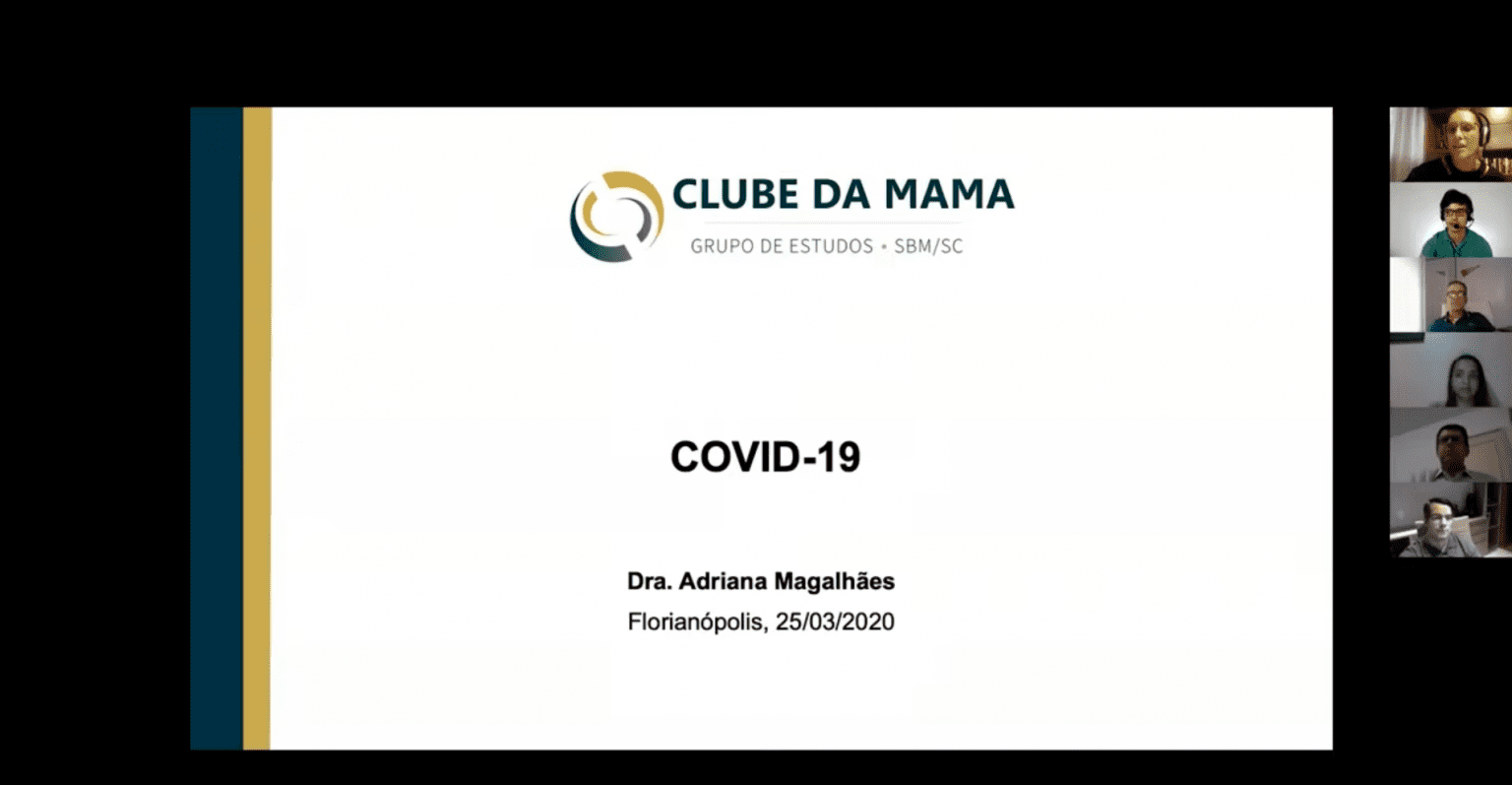 [Sbm Sc] Manejo Do Câncer De Mama Durante A Epidemia Do Covid 19 - 26/03/2020