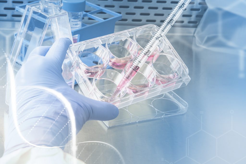 Scientist Testing Chemical Medical Research Digital Remix