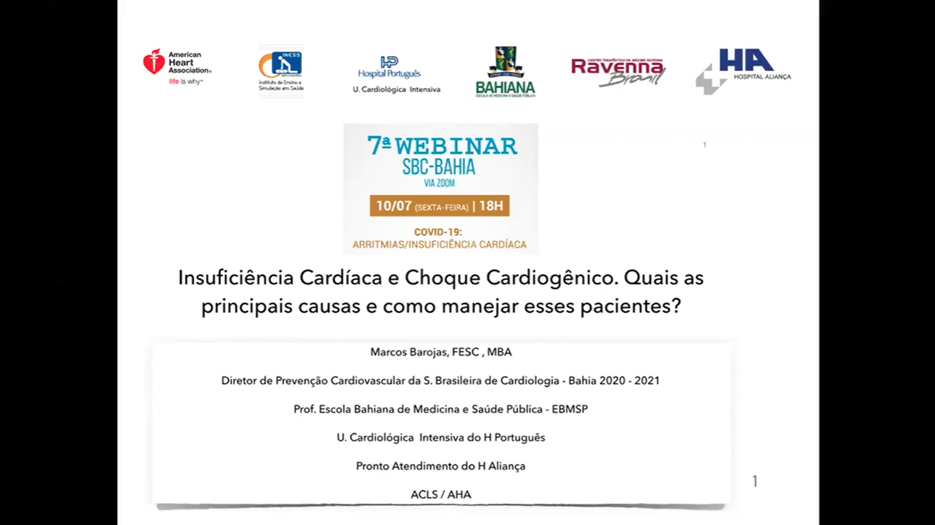 Covid-19: Insuficiência Cardíaca E Choque Cardiogênico