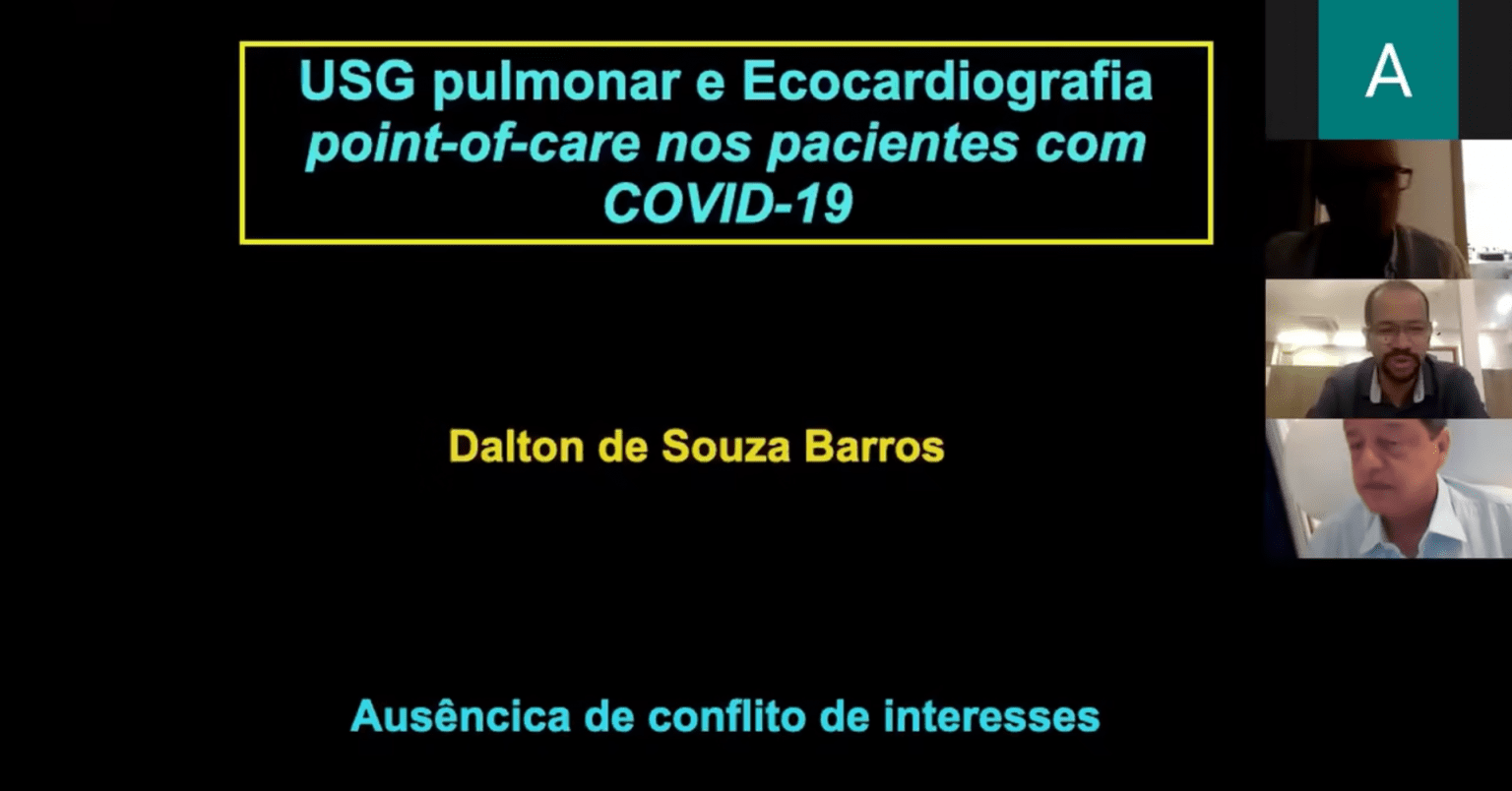 [Sbc Ba] Corte - Ultrassom Pulmonar E Eco Point Of Care - 25/09/2020