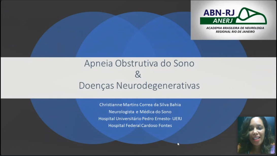 [Abn Rj] Corte - Hot Topics Em Sono E Neurologia - Apnei Obstrutiva Do Sono E Doenças Neurodegenerativa