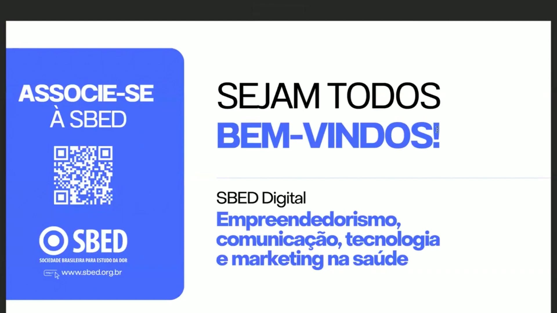 [SBED] SBED Digital - Relacionamento com o paciente e os desafios no ...